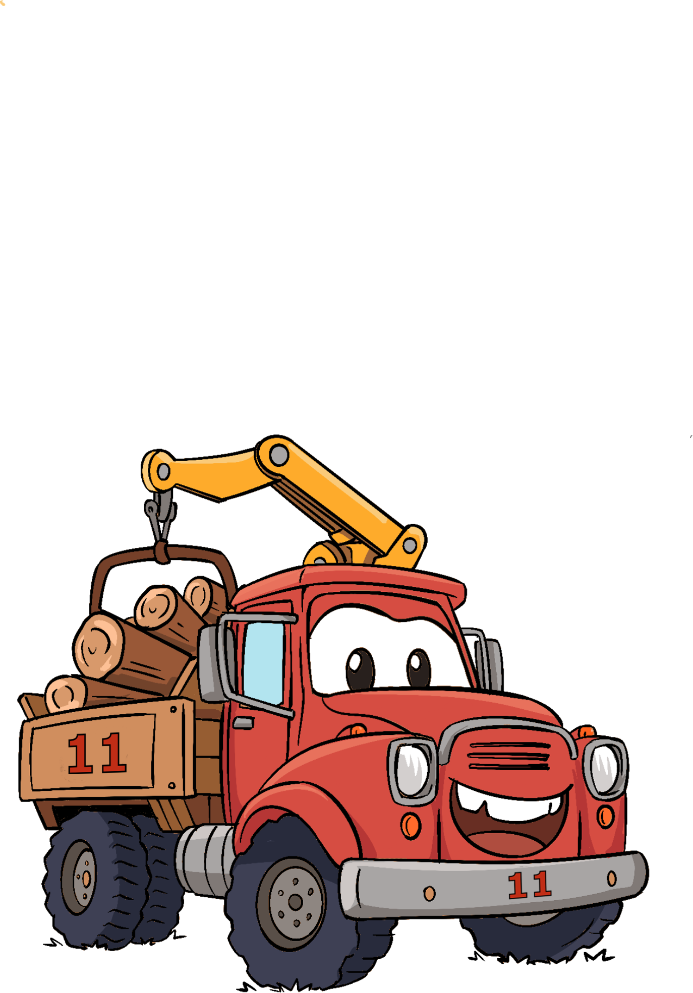 Grabby the grapple truck